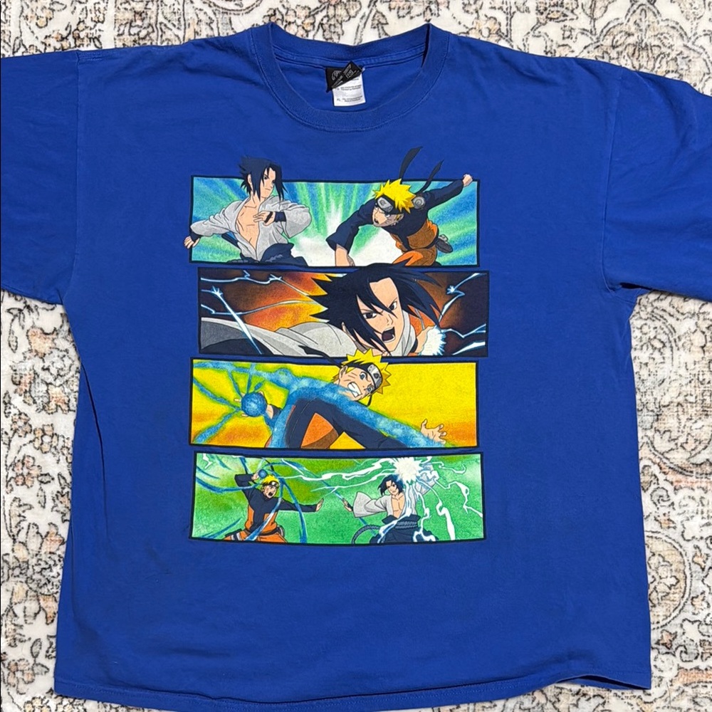 Vintage Naruto Shippeden Ripple Junction Shonen Jump Anime T Shirt